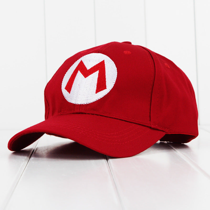 Mario Hat Baseball Hat Anime Baseball Cap Peaked Cap Sun Hat