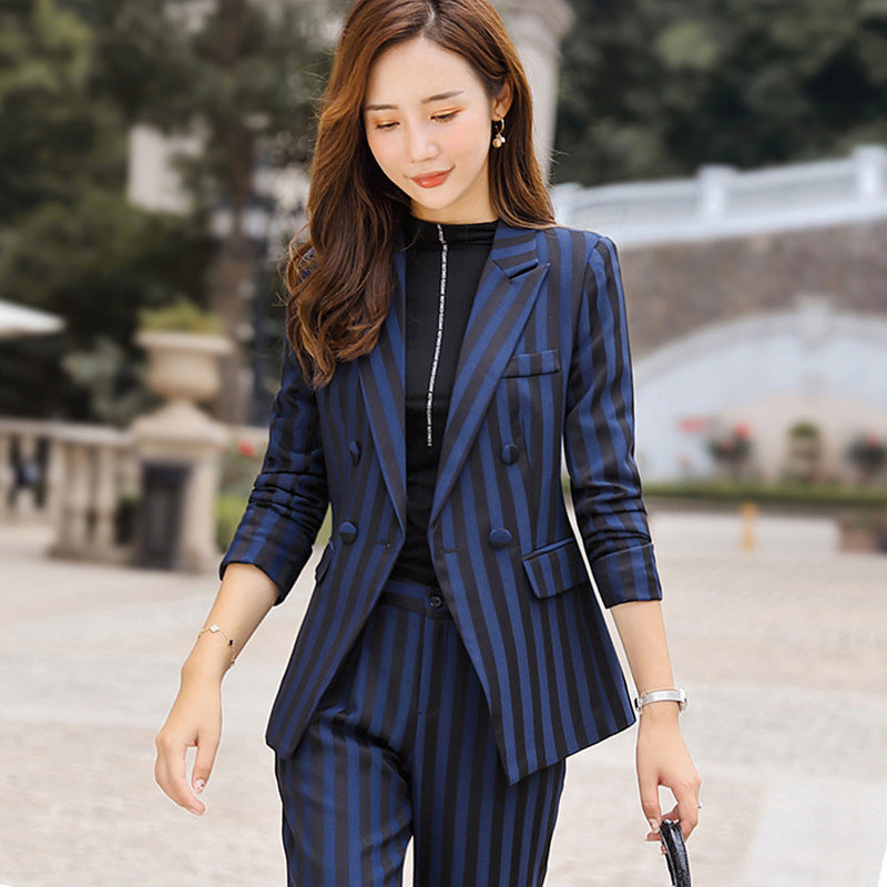 Women Autumn Uniform Designs Formal Style Office Lady Bussiness Attire Work Suit Business Suit Formal Suit