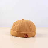 Beanies Japanese Leisure Letter Skullcap Embroidery Baseball Cap