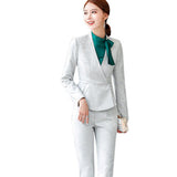 Women's Autumn Uniform Designs Formal Style Office Lady Bussiness Attire Work Suit Business Wear Women's Skirt OL