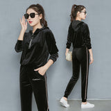 Moisture Wicking Hoodie Spring and Autumn Long Sleeve Loose Sports Jacket Women's Casual