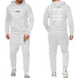 Travis Scott Astroworld Hoodie Men's Sweater Trousers Suit Casual