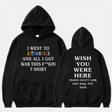 Travis Scott Astroworld Hoodie Men's and Women's Sportswear