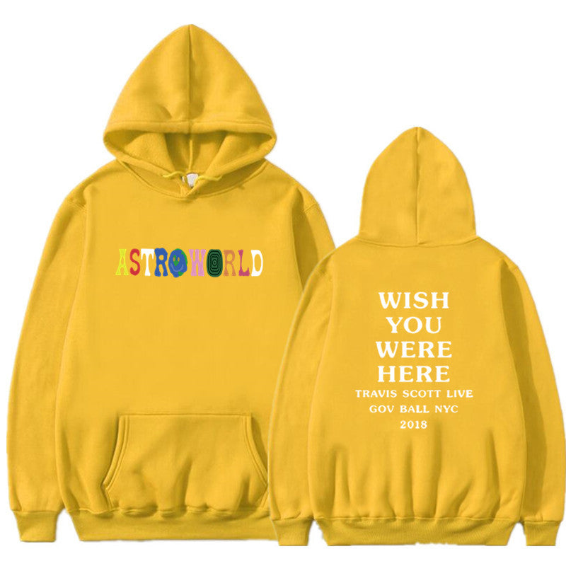 Travis Scott Astroworld Hoodie Men's Sweatshirt Men's and Women's Sportswear