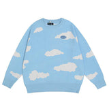 Mens Fall Outfits Couple Sweater Harajuku BF Loose and Lazy Style Knitwear