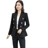 Women's Autumn Uniform Designs Formal Style Office Lady Bussiness Attire Work Suit Business Suit Jacket