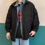 Men Denim Jacket Spring And Autumn Coat Denim Stitching Jacket Men