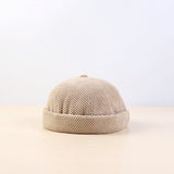 Beanies Hat Female Autumn Winter Japanese Dome Beanie Skullcap Vintage Painter Hat