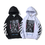 Sweater Men's and Women's Hooded Couple Wear Autumn and Winter Loose Fleece-Lined  Coat hoodie