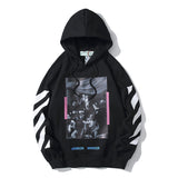 Sweater Men's and Women's Hooded Couple Wear Autumn and Winter Loose Fleece-Lined  Coat hoodie