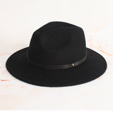 Fedora Golf Hats Cowboy Hat Women's Hat Autumn Winter Retro British