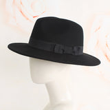 Fedora Golf Hats Cowboy Hat Women's Hat Autumn Winter Retro British