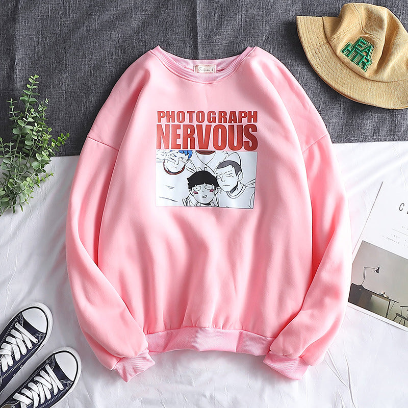Men Sweatshirts Spring And Autumn Casual Sweatshirt Men 'S Loose Round Neck Long Sleeve