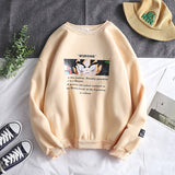 Men Sweatshirts Autumn Printed Sweater Men's Large Size Long Sleeve Casual round Neck
