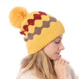 Women Winter Hats Women's Autumn and Winter Warm Knitted Hat