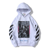 Sweater Men's and Women's Hooded Couple Wear Autumn and Winter Loose Fleece-Lined  Coat hoodie