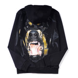GVC Hoodie Dog Head Pattern Cotton Loose Sweater Suit for Men and Women