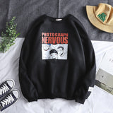 Men Sweatshirts Spring And Autumn Casual Sweatshirt Men 'S Loose Round Neck Long Sleeve