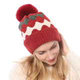 Women Winter Hats Women's Autumn and Winter Warm Knitted Hat
