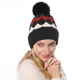 Women Winter Hats Women's Autumn and Winter Warm Knitted Hat