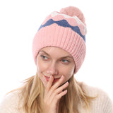 Women Winter Hats Women's Autumn and Winter Warm Knitted Hat