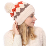 Women Winter Hats Women's Autumn and Winter Warm Knitted Hat