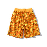 Pubg Bape Shirt Camouflage Shorts Men'S Cropped Pants