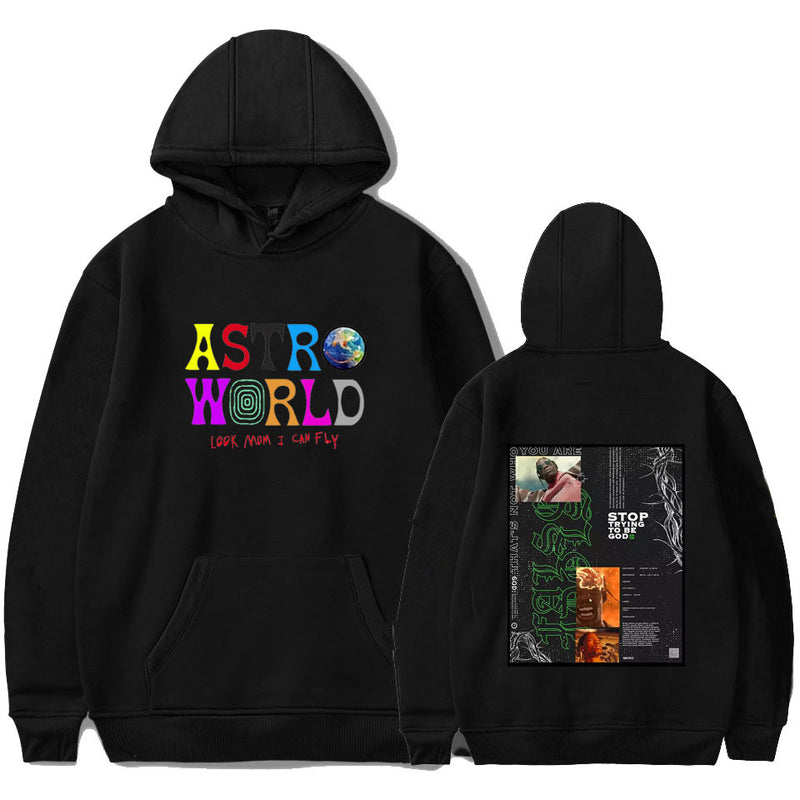 Travis Scott Astroworld Hoodie Autumn Sweater Men's Hooded Sweater
