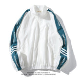 Jock Jacket Couple Stand Collar Trench Coat Men's and Women's Spring/Summer Sun Protection Thin Casual Sports Jacket
