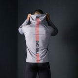 Moisture Wicking Hoodie Spring and Autumn Hooded T-shirt Male Brother Fitness Leisure Sports