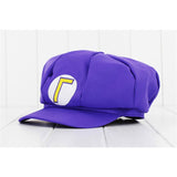 Mario Hat Octagonal Cap Red Green White Yellow Purple