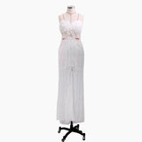 Women Lace Wedding Dress Women's Dress Sexy Bandeau Applique Formal Dress