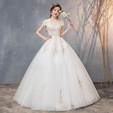 Women's Evening Dress Ball Gown Princess Quinceanera Wedding Dress Slimming Floor-Length Tulle Tutu Dress