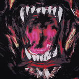 GVC T Shirt Long Sleeve T-shirt Bulldog Pattern Slim Cotton Men