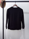 T Shirt Balmain Fall/Winter Pure Cotton Long-Sleeved Sweatshirt
