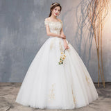 Women's Evening Dress Ball Gown Princess Quinceanera Wedding Dress Slimming Floor-Length Tulle Tutu Dress
