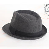 Fedora Golf Hats Autumn and Winter Men's Top Hat