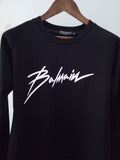 T Shirt Balmain Fall/Winter Pure Cotton Long-Sleeved Sweatshirt