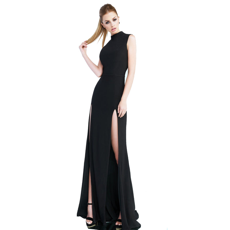 Formal Dresses & Gowns plus Size Dress Gown Sleeveless Stand Collar Maxi Dress Summer Women's Dress