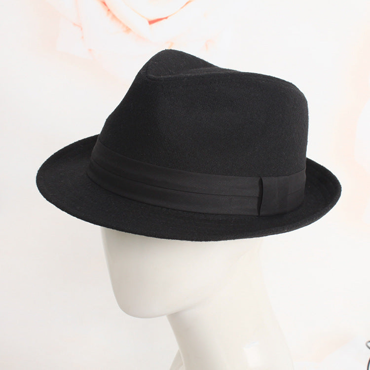 Fedora Golf Hats Autumn and Winter Men's Top Hat