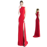 Formal Dresses & Gowns plus Size Dress Gown Sleeveless Stand Collar Maxi Dress Summer Women's Dress