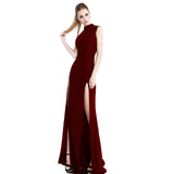 Formal Dresses & Gowns plus Size Dress Gown Sleeveless Stand Collar Maxi Dress Summer Women's Dress