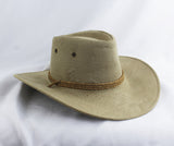 Cowboy Hats Suede Spring and Summer Men's and Women's Outdoor Mountaineering Wide Brim Hat Fedora Hat