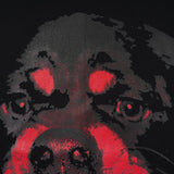 GVC T Shirt Red Dog Head Pattern Pure Cotton Loose Short Sleeve T-shirt Men