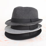 Fedora Golf Hats Autumn and Winter Men's Top Hat