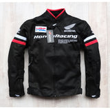 Black Varsity Jacket Racer Jacket Summer Motorcycle Cycling Clothing Men's Horse Riding Clothing Motorcycle Jacket Racing Suit