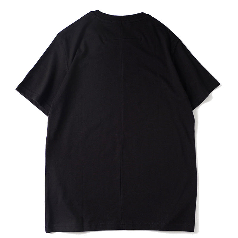 GVC T Shirt Lion & Tianma Pattern Pure Cotton Loose Short Sleeve Men