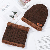Men Winter Hats Autumn and Winter plus Pouch Cap Men's Knitted Hat