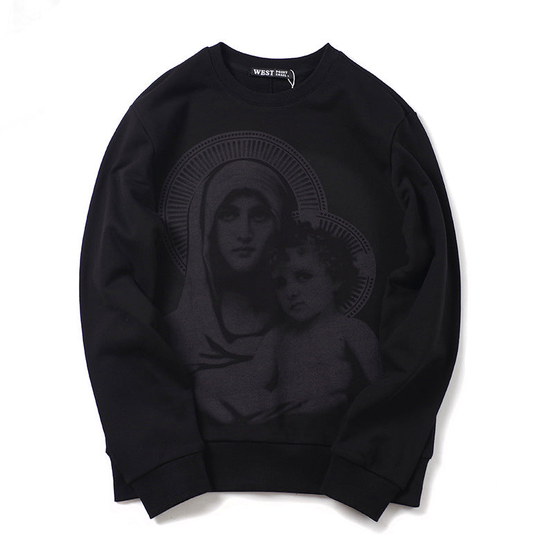GVC Hoodie Virgin Pattern Sweater Pure Cotton Coat