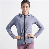 Moisture Wicking Hoodie Running Top